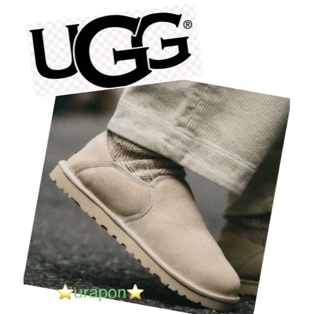 入手困難✨新品✨28⇒27相当✨綺麗めコーデ✨UGG✨KENTON✨ケントン