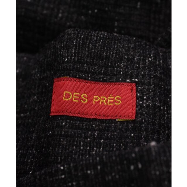 DES PRES(デプレ)のDES PRES スラックス 34(XS位) ダークグレー(グレンチェック) 【古着】【中古】 レディースのパンツ(その他)の商品写真