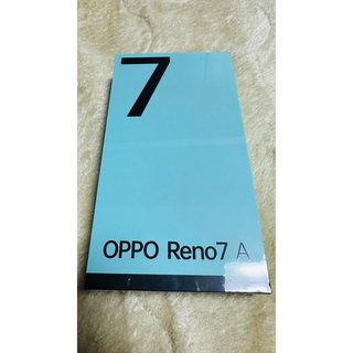 オッポ(OPPO)のOPPO Reno7 A(スターリーブラック)(スマートフォン本体)