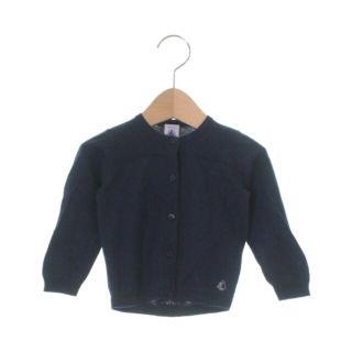 プチバトー(PETIT BATEAU)のPETIT BATEAU プチバトー ニット 81cm 紺 【古着】【中古】(ニット)