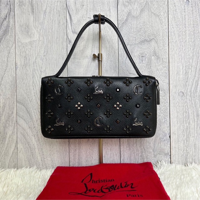人気♡美品♡クリスチャンルブタン スタッズ オーガナイザー 長財布