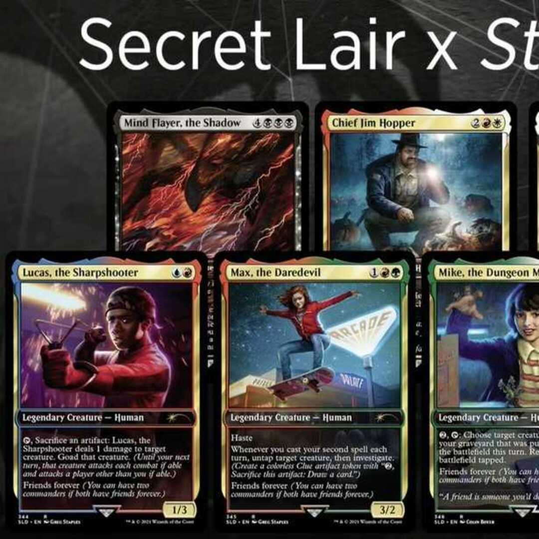 新品 MTG Secret lair (The Godzilla Lands)