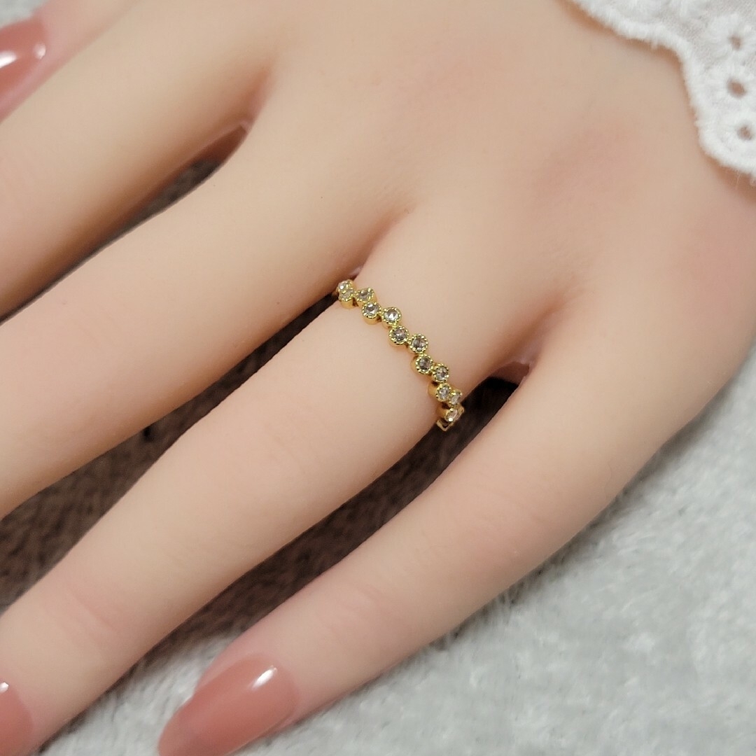 🐰✨ミルウチ ローズカットダイヤモンド リング🐰✨ レディースのアクセサリー(リング(指輪))の商品写真