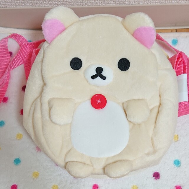 サンエックス(サンエックス)の新品タグ付き コリラックマ ショルダーバッグ キッズ/ベビー/マタニティのこども用バッグ(ポシェット)の商品写真