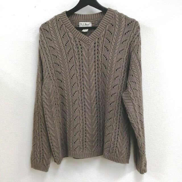 L.L.Bean(エルエルビーン)のvintage made in USA L.L.BEAN summer knit レディースのトップス(ニット/セーター)の商品写真