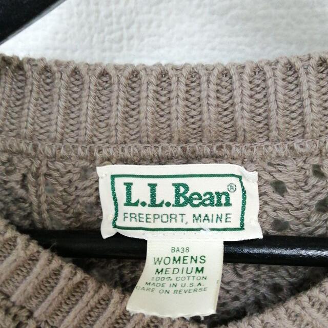 L.L.Bean(エルエルビーン)のvintage made in USA L.L.BEAN summer knit レディースのトップス(ニット/セーター)の商品写真