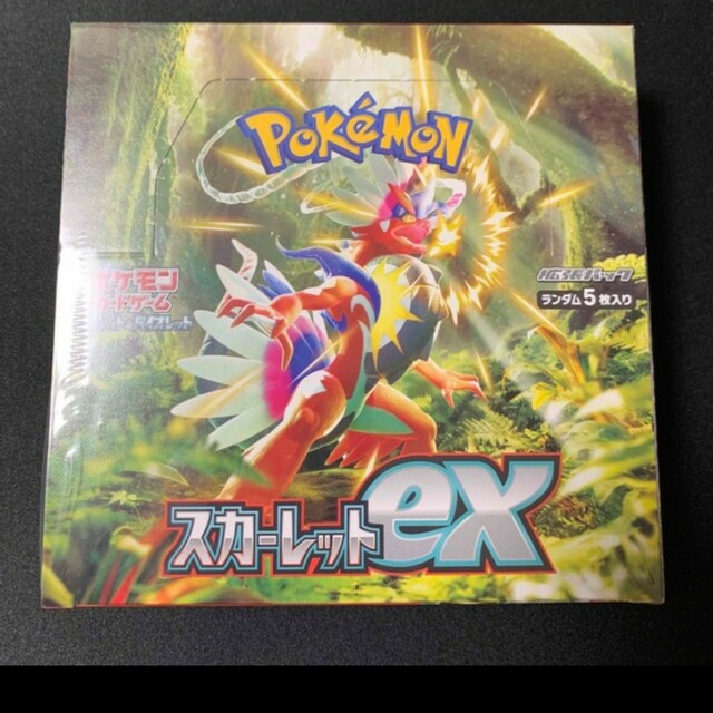 ポケカ　スカーレットex　1box