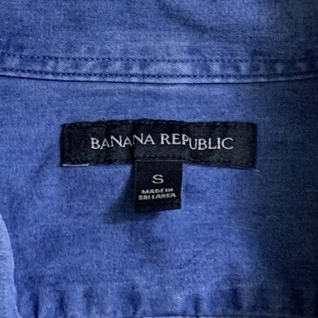 Banana Republic(バナナリパブリック)のBANANA REPUBLIC(USA)ビンテージコットンデニムシャツ メンズのトップス(シャツ)の商品写真