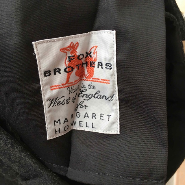 新品タグ 未着 MARGARET HOWELL 毛100 FLANNEL