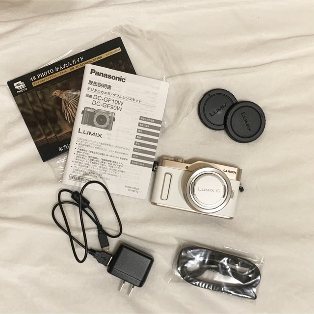 特別セール品】 LUMIX Panasonic - Panasonic DC-GF10 ホワイト ミラー