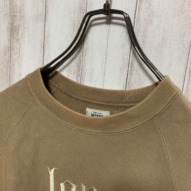 W)taps - ダブルタップス 刺繍ロゴ 希少 人気色 ストリート W)taps - ダブルタップス 刺繍ロゴ 希少 人気色 ストリート