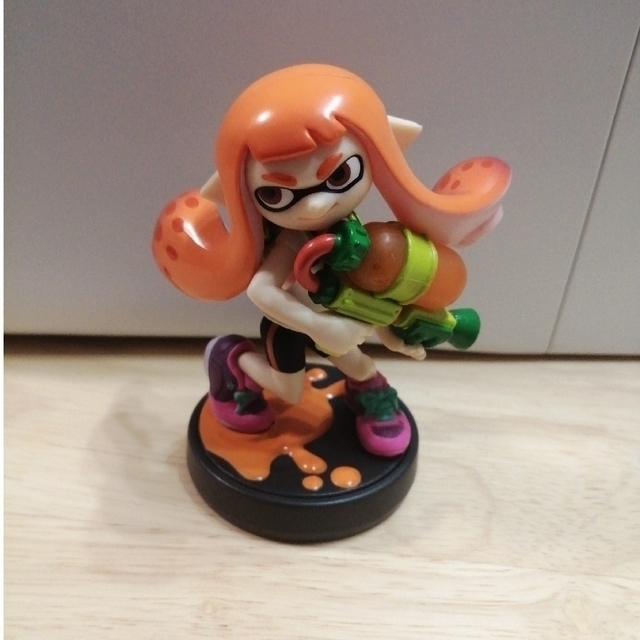 スプラトゥーン amiibo ガール オレンジ