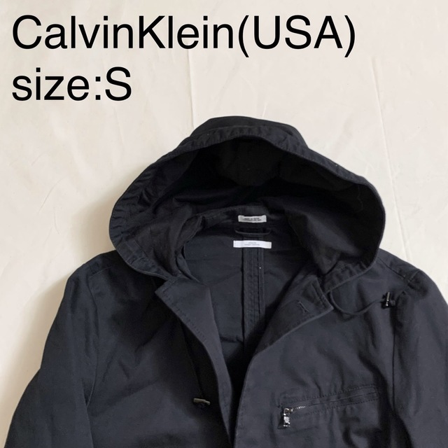 CalvinKlein(USA)ビンテージコットンテイラードパーカ