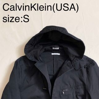 カルバンクライン(Calvin Klein)のCalvinKlein(USA)ビンテージコットンテイラードパーカ(ブルゾン)