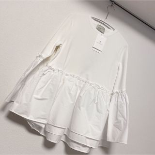 UNITED ARROWS - 【試着のみ:新品タグ付き】LUXURY フリル コンビ