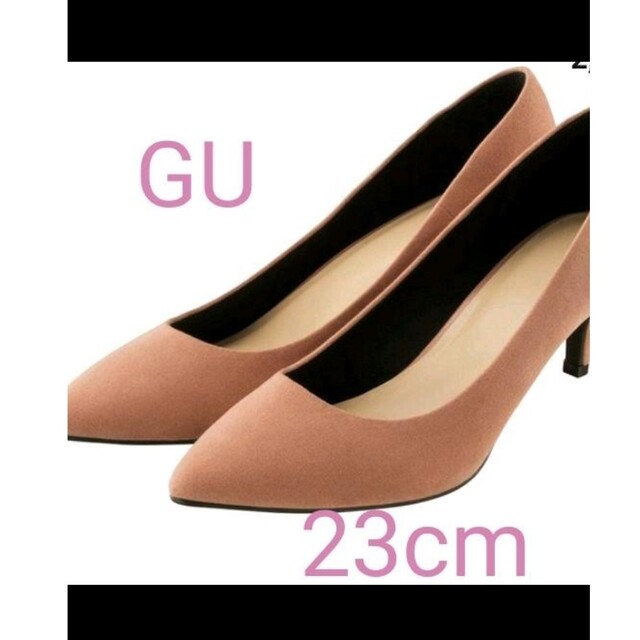 GU(ジーユー)のマシュマロポインテッドパンプス　GU レディースの靴/シューズ(ハイヒール/パンプス)の商品写真