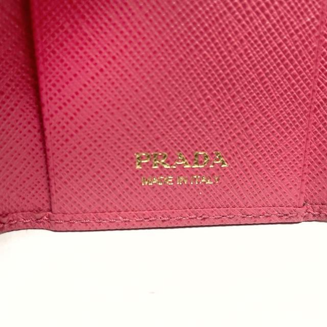 PRADA(プラダ)のプラダ キーケース新品同様  - ピンク レディースのファッション小物(キーケース)の商品写真