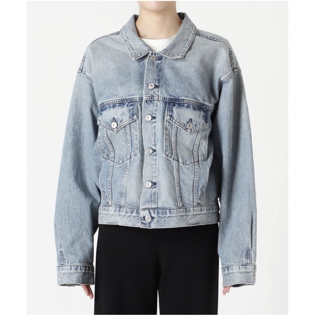 L'Appartement DEUXIEME CLASSE(アパルトモンドゥーズィエムクラス)のCitizens of humanity STEVIE DENIM JACKET レディースのジャケット/アウター(Gジャン/デニムジャケット)の商品写真