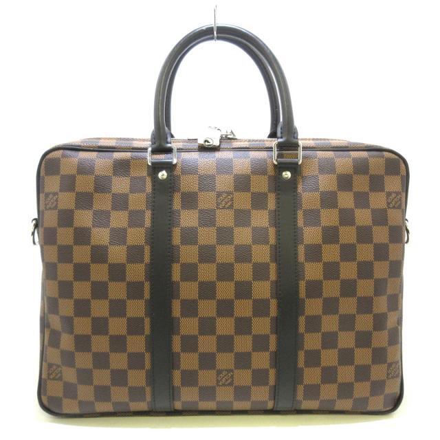 日本限定モデル】 LOUIS VUITTON ダミエ美品 ビジネスバッグ ルイ