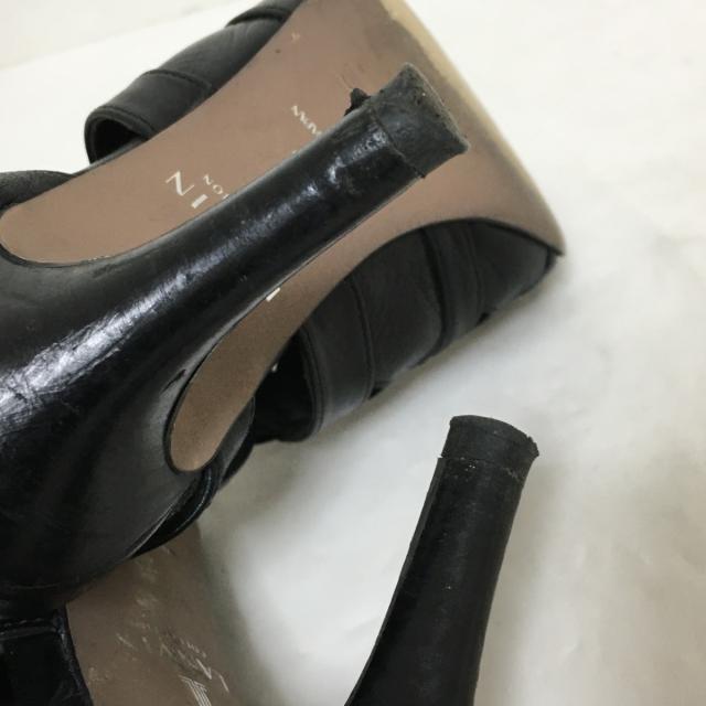 LANVIN COLLECTION(ランバンコレクション)のランバンコレクション サンダル 23 - 黒 レディースの靴/シューズ(サンダル)の商品写真