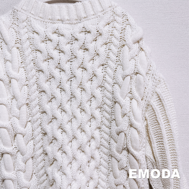 EMODA(エモダ)のEMODA ニット・Arnold Palmer  シャツ レディースのトップス(ニット/セーター)の商品写真