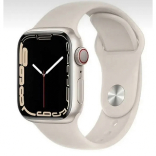 アップルウォッチ(Apple Watch)のApple Watch 7 45mm チタン セルラー(腕時計(デジタル))