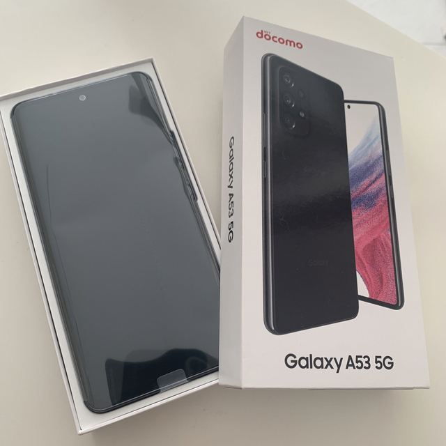 新品未使用⭐︎Galaxy A53 5G SC-53C オーサムブラック無SIM種類