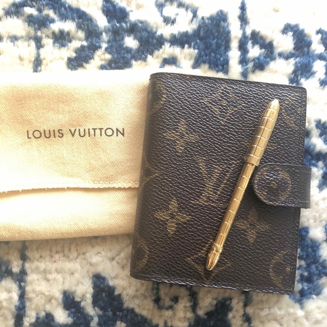 LOUIS VUITTON ルイヴィトン ♪ アジェンダ 手帳カバー&ボールペン - 手帳