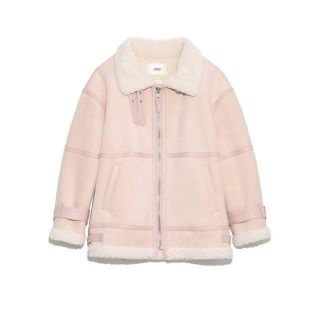 即日可 - FUR FUR ボンバージャケット(ショップ袋付) - 流行り:17705