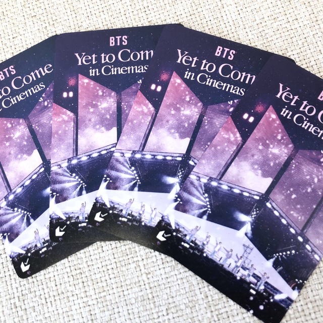 未使用 2枚セット BTS ムビチケ チケット Yet to Come