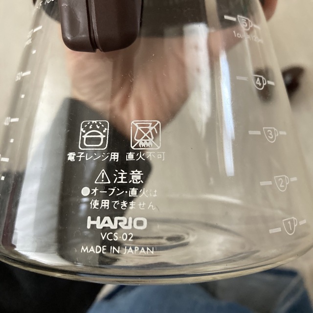 HARIO(ハリオ)のHARIO コーヒーポット　ドリップコーヒー　コーヒーメーカー インテリア/住まい/日用品のキッチン/食器(その他)の商品写真
