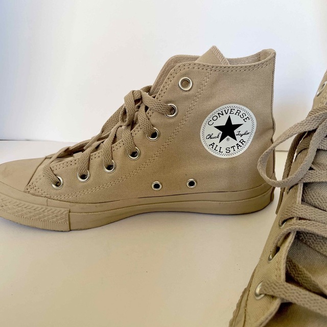 ALL STAR（CONVERSE）(オールスター)のコンバース converse オールスタースニーカー ベージュ 24.5 レディースの靴/シューズ(スニーカー)の商品写真