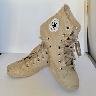 オールスター(ALL STAR（CONVERSE）)のコンバース converse オールスタースニーカー ベージュ 24.5(スニーカー)