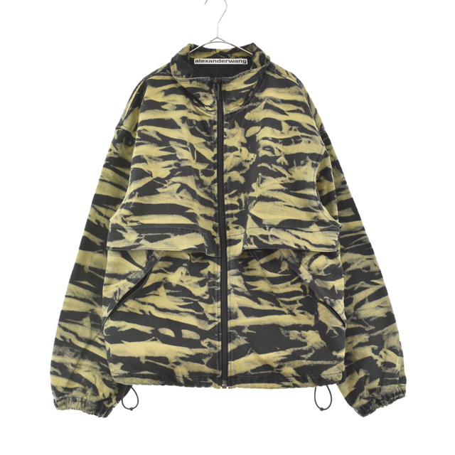 ALEXANDER WANG アレキサンダーワン Track Jacket Acid Wash Dandelion