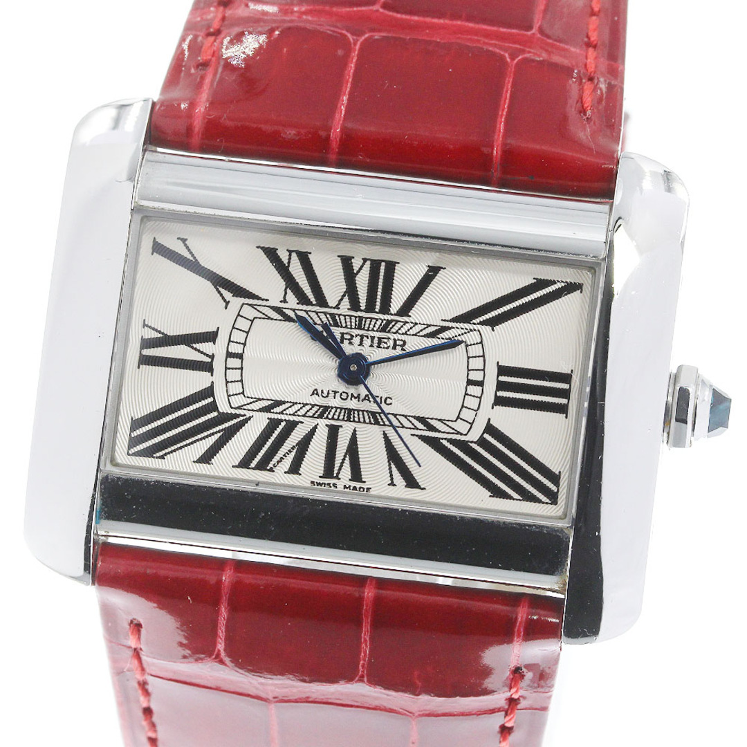 Cartier(カルティエ)の【CARTIER】カルティエ タンクディバンLM W6300755 自動巻き メンズ_722740【ev10】 メンズの時計(腕時計(アナログ))の商品写真