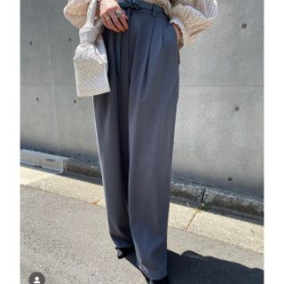 クラネ(CLANE)のbasic tuck pants/CLANE(カジュアルパンツ)