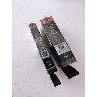 キヤノン(Canon)のCanonプリンターインク純正品　380PGBK+381sGY(PC周辺機器)