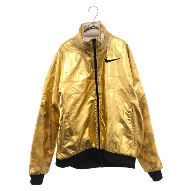 AMBUSH(アンブッシュ)のAMBUSH アンブッシュ 18AW ×NIKE NRG CA MIDLAYER リバーシブル ジャント ホワイト×ゴールド AQ9228-030 ナイキ メンズのトップス(パーカー)の商品写真