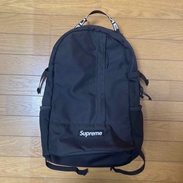 新品18ss Supreme backpack ブラック