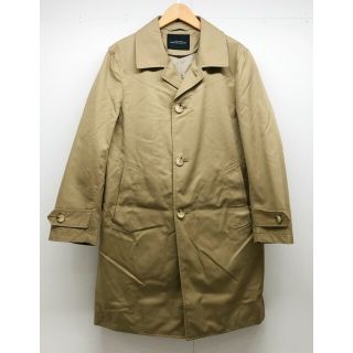 ユナイテッドアローズ(UNITED ARROWS)のgreen label relaxing（グリーンレーベルリラクシング）UNITED ARROWS　OLMETEX ギャバ ステンカラー コート   ライナー付き【中古】【007】(ステンカラーコート)