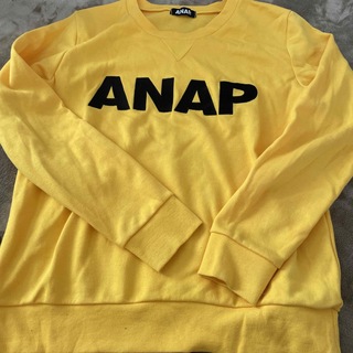 アナップ(ANAP)のANAP 黄色 トレーナー(トレーナー/スウェット)