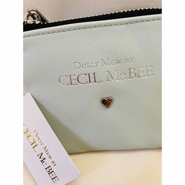 CECIL McBEE(セシルマクビー)の【CECIL McBEE】小銭入れ👛　ライトグリーン　新品/未使用 レディースのファッション小物(財布)の商品写真