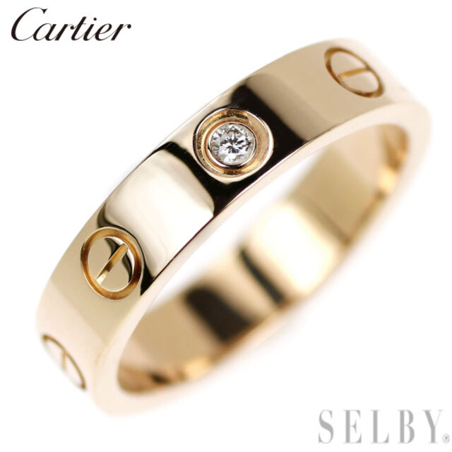 リアル - Cartier カルティエ 49号 ミニラブ リング ダイヤモンド
