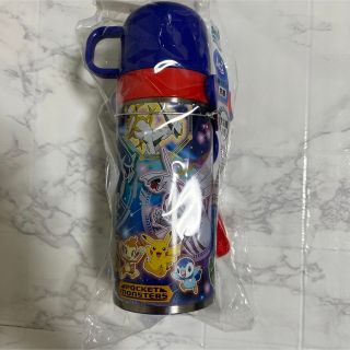 新品‼️ポケモン　水筒　ステンレス　直飲みワンタッチボトル　直のみ水筒(水筒)