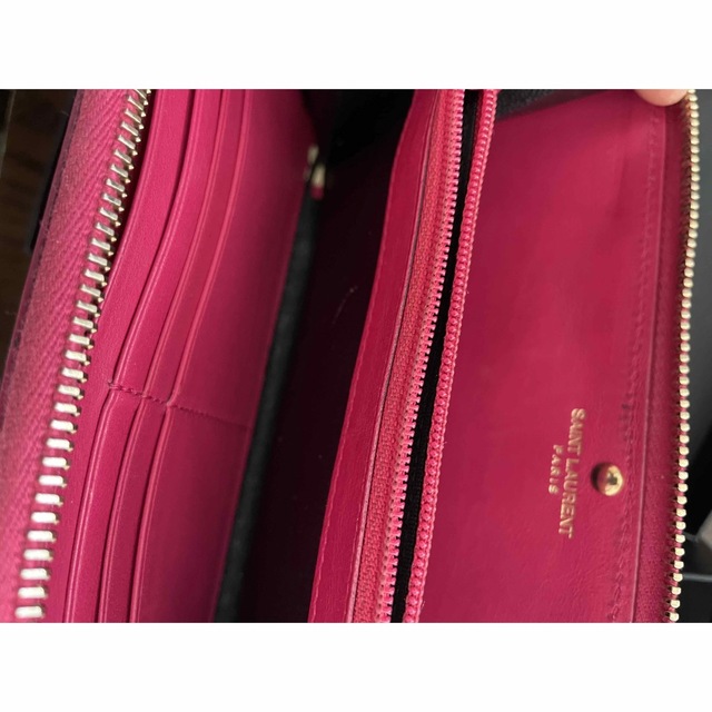 Yves Saint Laurent(イヴサンローラン)の正規品＊サンローラン＊長財布＊ピンク レディースのファッション小物(財布)の商品写真