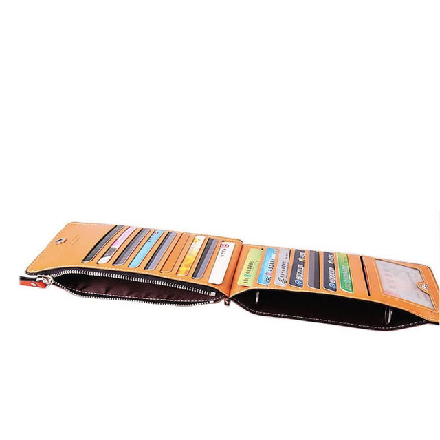 カードケース 大容量 17枚収納 薄型 チェリーピンク レディースのファッション小物(財布)の商品写真