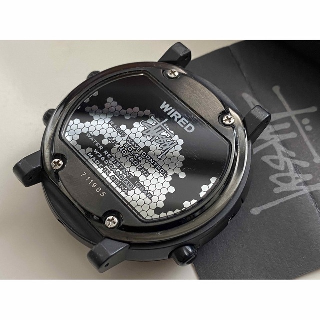 最大61%OFFクーポン STUSSY WIRED SEIKO ウォッチ シルバー ソーラー