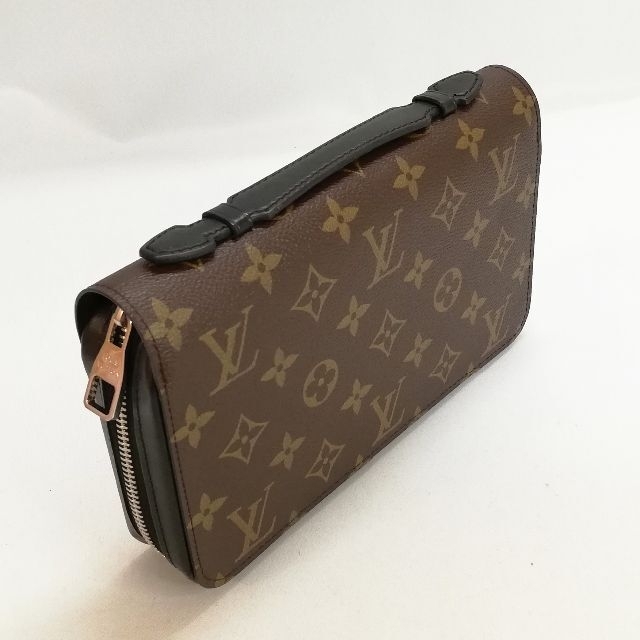 美品】ルイ・ヴィトン(モノグラム・マカサー)ジッピーXL クラッチ