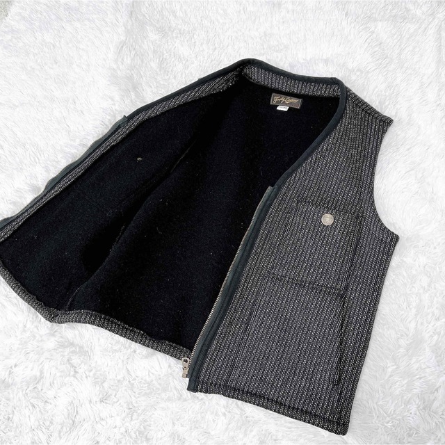 TROPHY CLOTHING ビーチクロス　ジップ　ベスト　38 メンズのジャケット/アウター(ダウンベスト)の商品写真