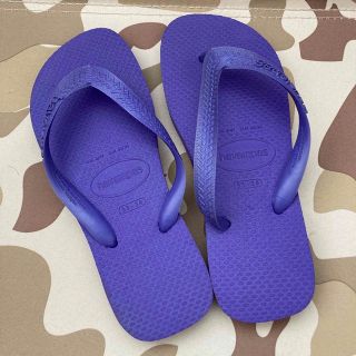 ハワイアナス(havaianas)の【未使用品】ハワイアナス　ビーチサンダル(ビーチサンダル)